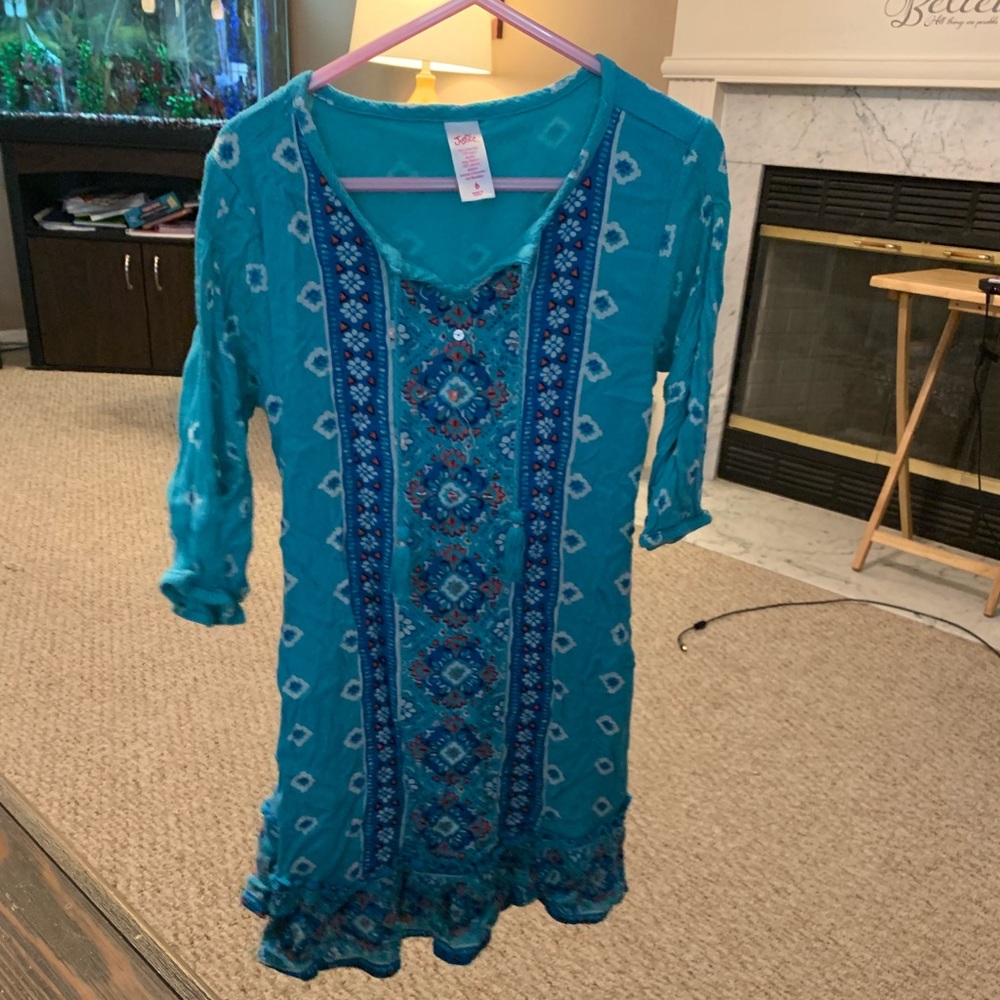 Justice brand size 6 cute fall dress